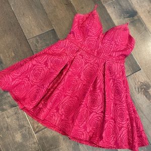 Lulus red skater dress